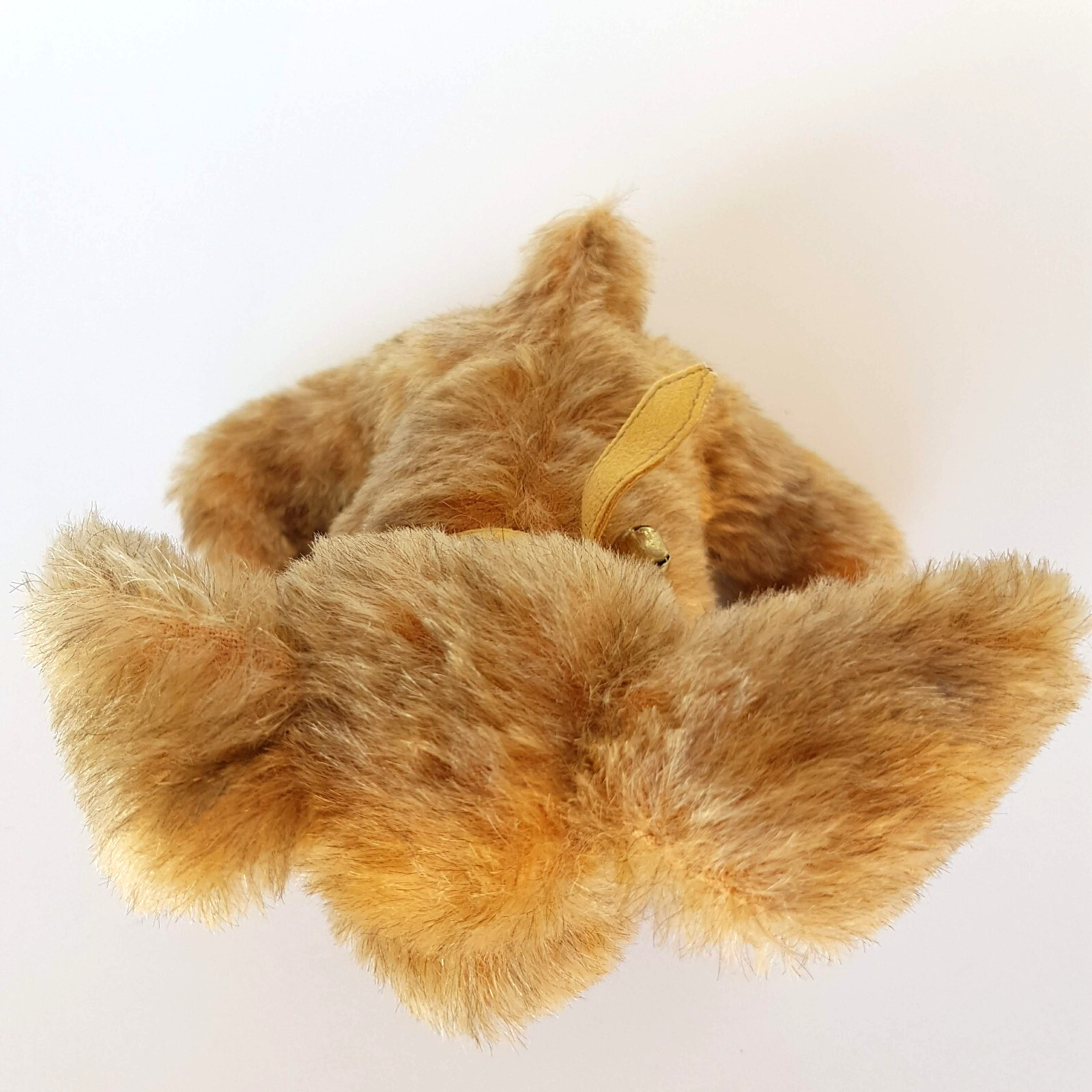 Vintage HANDMADE PUPPY DOG 12cm Collar Stuffed Animal Plush Soft Toy Collectible8