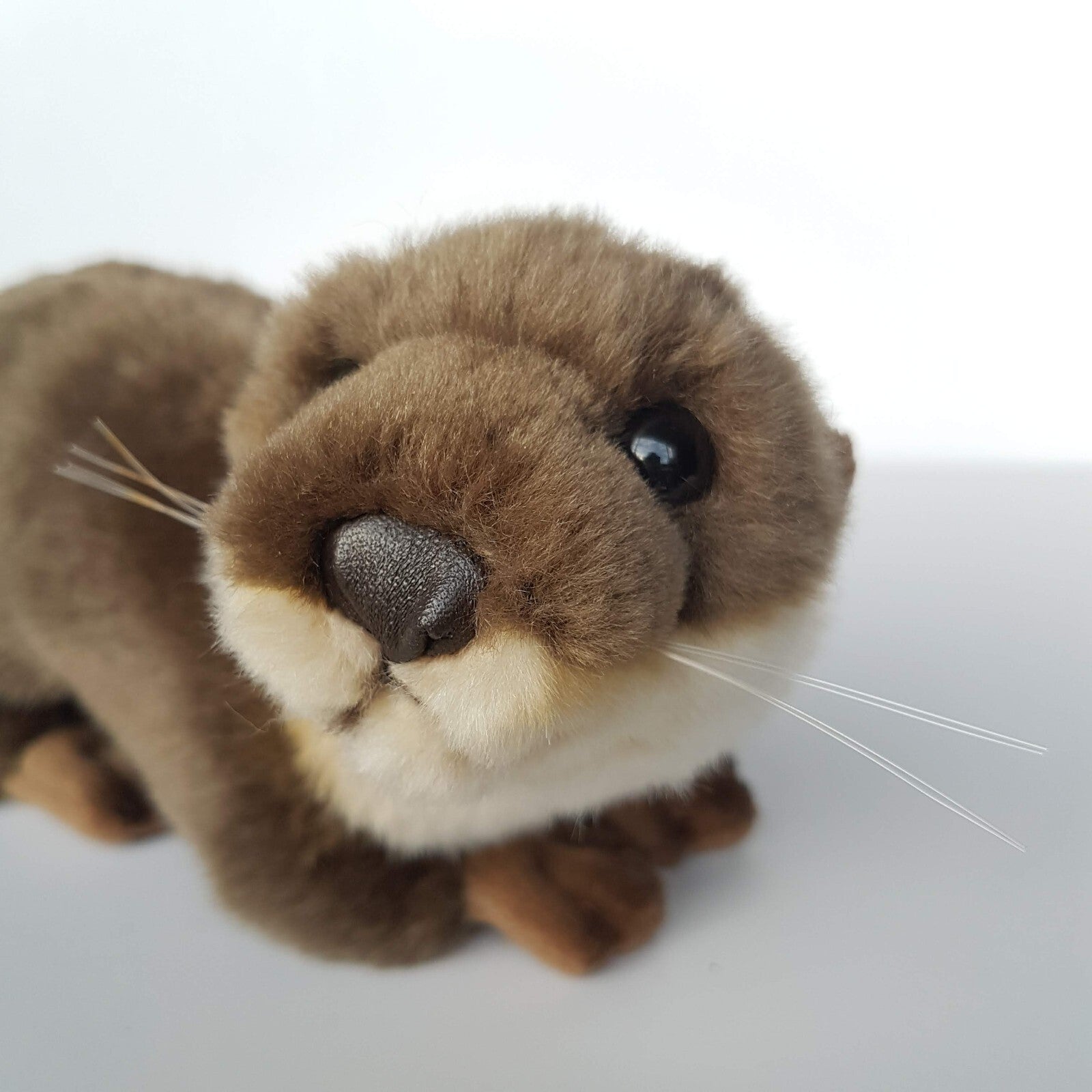 Korimco LOVABLE OTTER Plush 33cm Soft Toy Wild Animal Stuffed Animal Realistic10