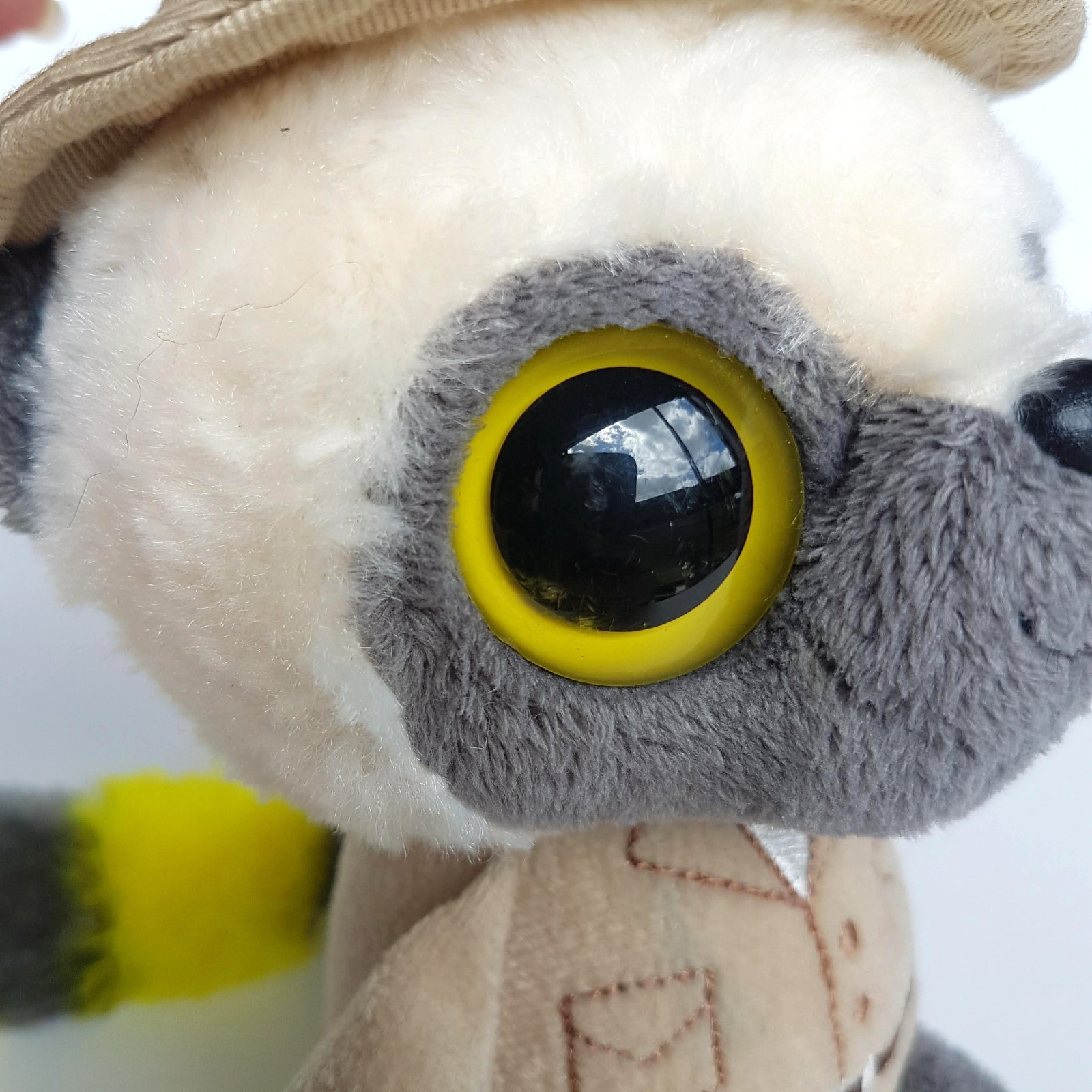 YooHoo Friends ZOO KEEPER LEMUR Plush Soft Toy Stuffed Animal 16cm Big Eyes Toy1