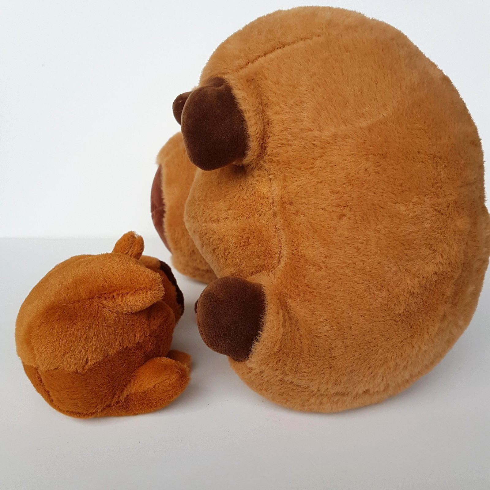 CAPYBARA MUM & BABY 30cm Plush Stuffed Animal Soft Toy Zoo Big Guinea Pig Toy8