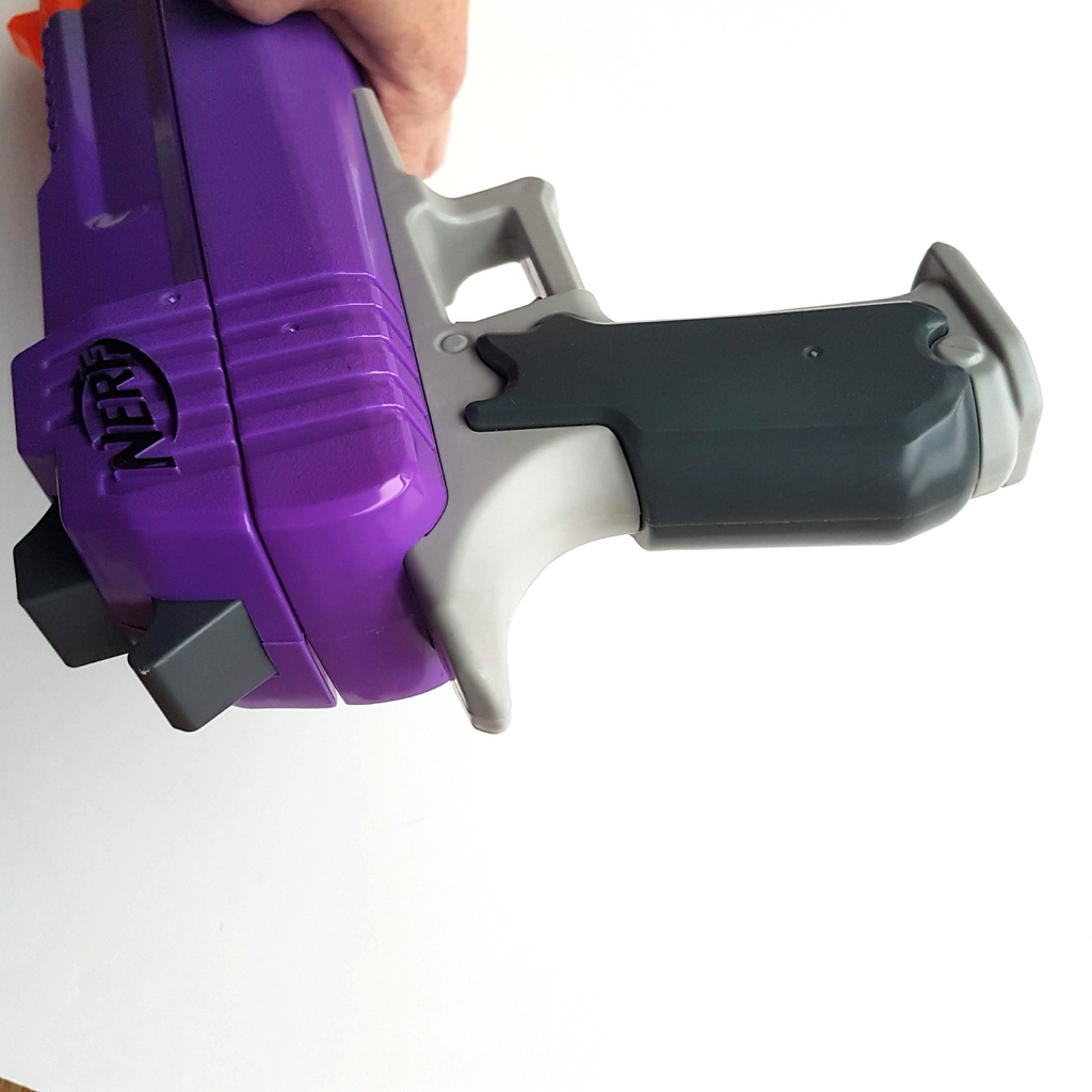 Hasbro Nerf FORTNITE BLASTER Hand Cannon Dart 30cm Action Toy Purple Orange8