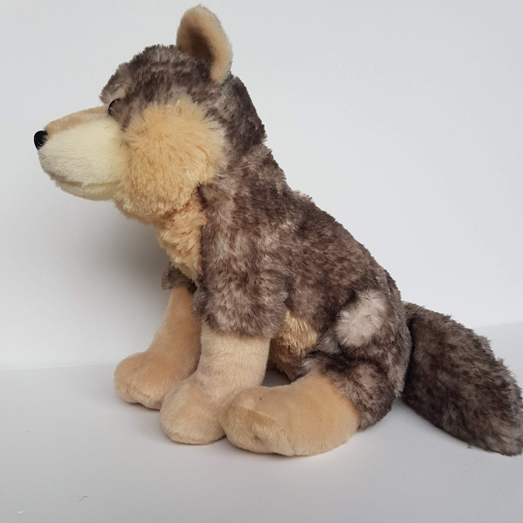 Wild Republic WOLF WILD DOG Plush 27cm Grey Soft Toy Stuffed Animal Wild Cute4