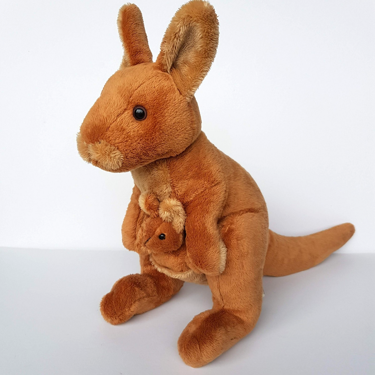 Minkplush ROOBY KANGAROO & JOEY Plush 30cm Australia Stuffed Animal Soft Toy0