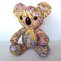 Australian OALA ABORIGINAL ARTIST Felicity Robertson Nampitjinpa Koala Plush Toy0