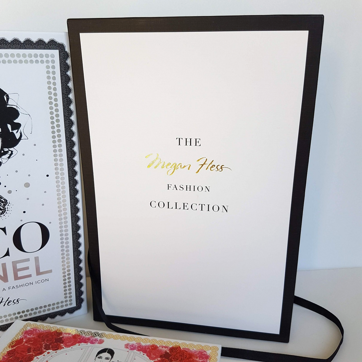 The Megan Hess TRAVEL COLLECTION Box Set 2 x Hardcover Book Slipcase Foil Edge2
