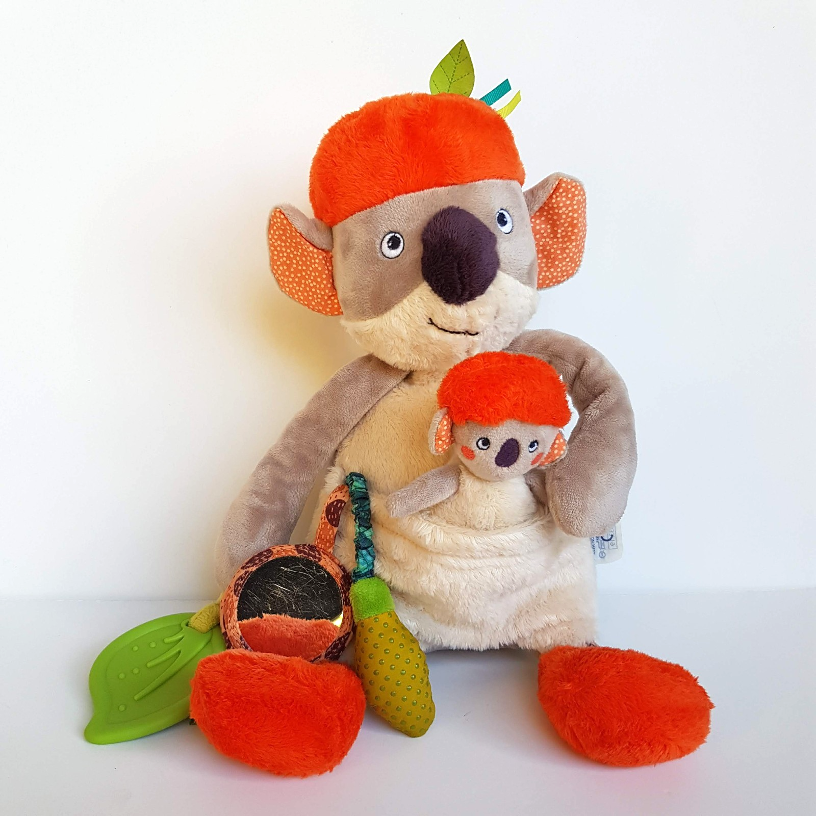 Moulin Roty KOALA & JOEY Plush 35cm Baby Activity Toy Stuffed Animal Soft Toy1