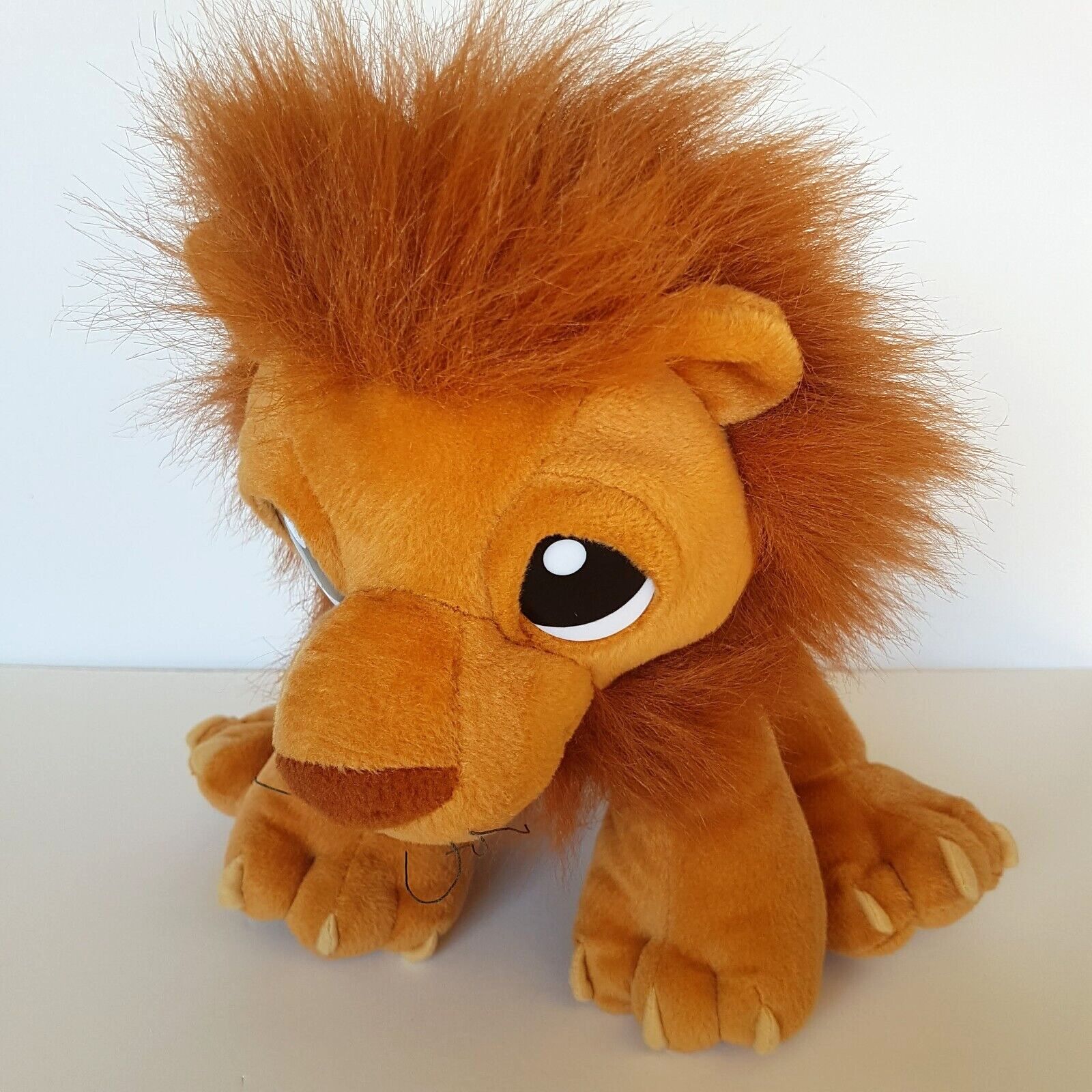 PROTECTED PALS Lion Wild Cat Plush Stuffed  Animal Big Eyes Pawphans Soft Toy3