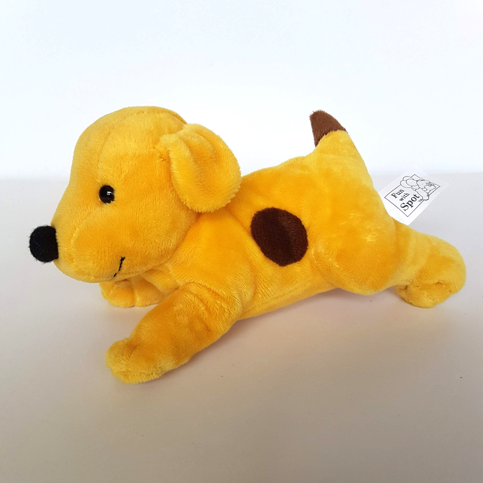 Beanbag SPOT THE DOG Plush Puppy Soft Toy Cuddly Stuffed Animal 18cm long Pet0
