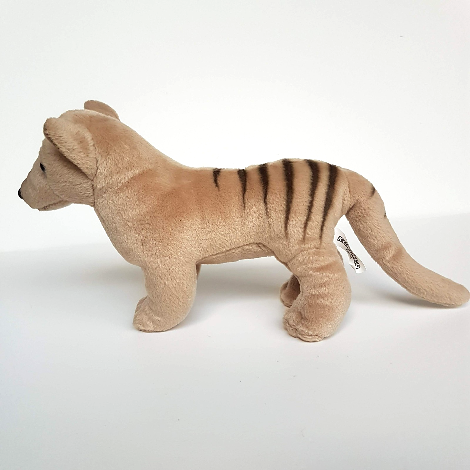 Korimco TASMANIAN TIGER Thylacine Wild Cat Plush Stuffed Animal Small Soft Toy3