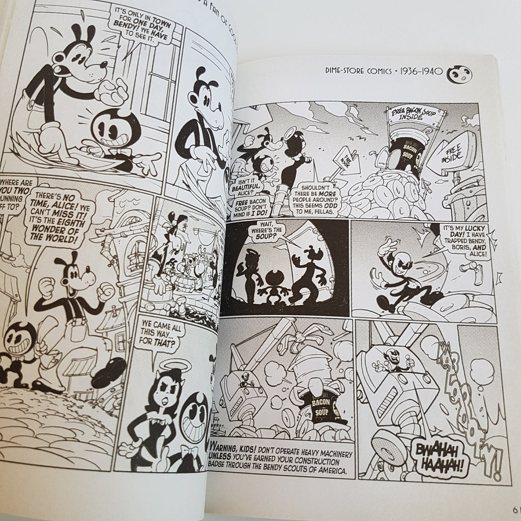 Bendy & The Ink Machine BOOK + PLUSH Audrey 9" Plush Soft Toy Comics Collectible17
