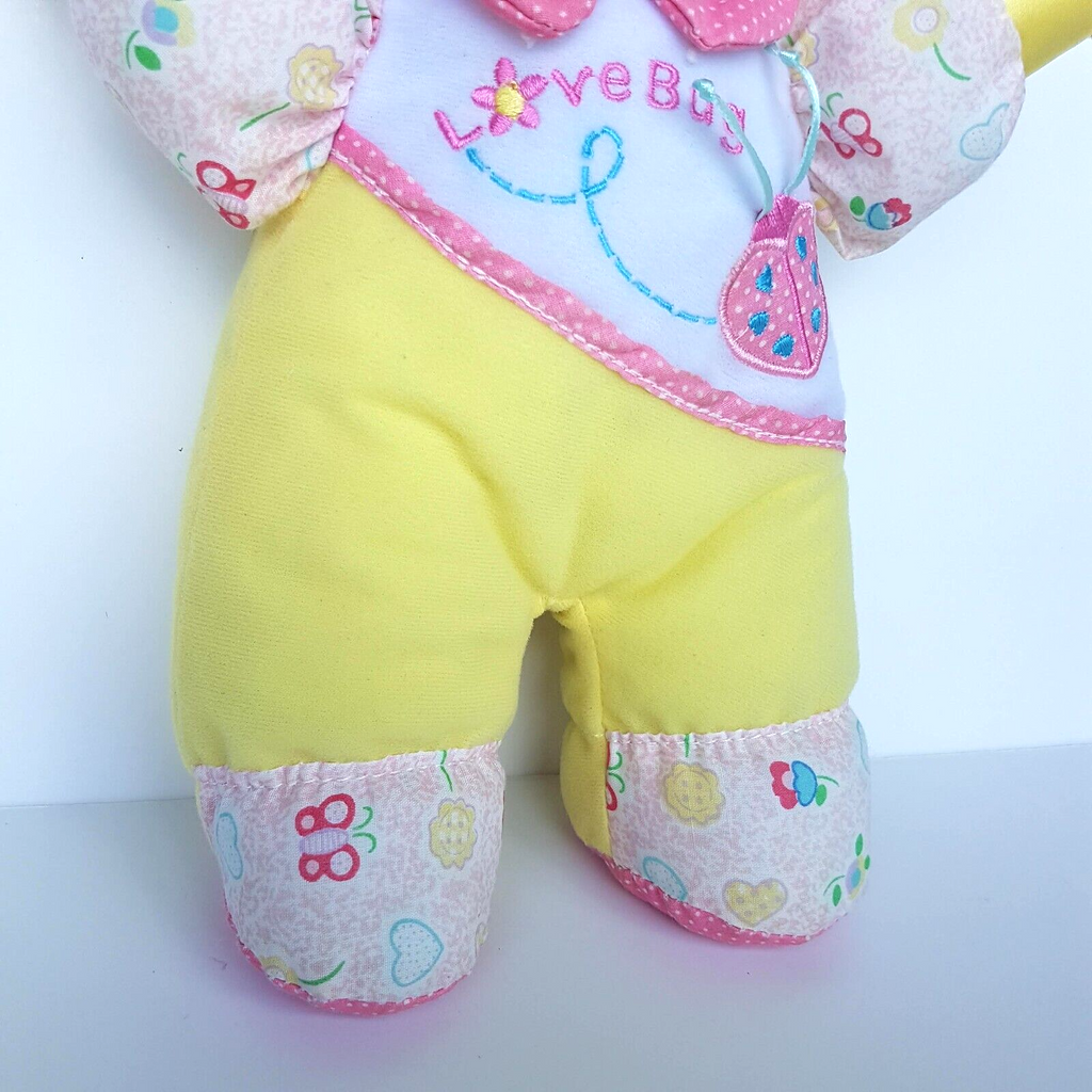Goldberger LOVE BUG Doll 11” Pastel Baby Vinyl Face Cuddle Lovey Sleep Kids Toy5