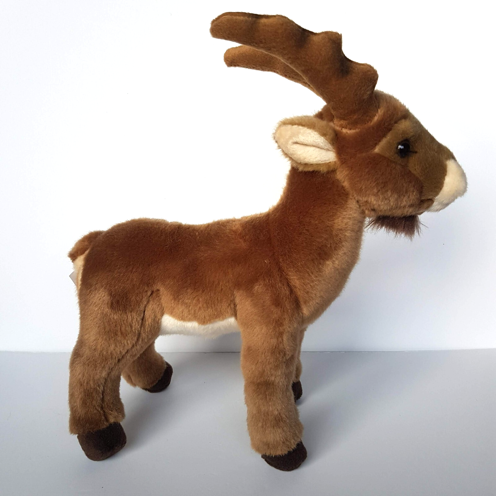 Rare LELLY VENTURELLI IBEX Goat Plush 30cm Stuffed Animal Soft Toy Realistic6