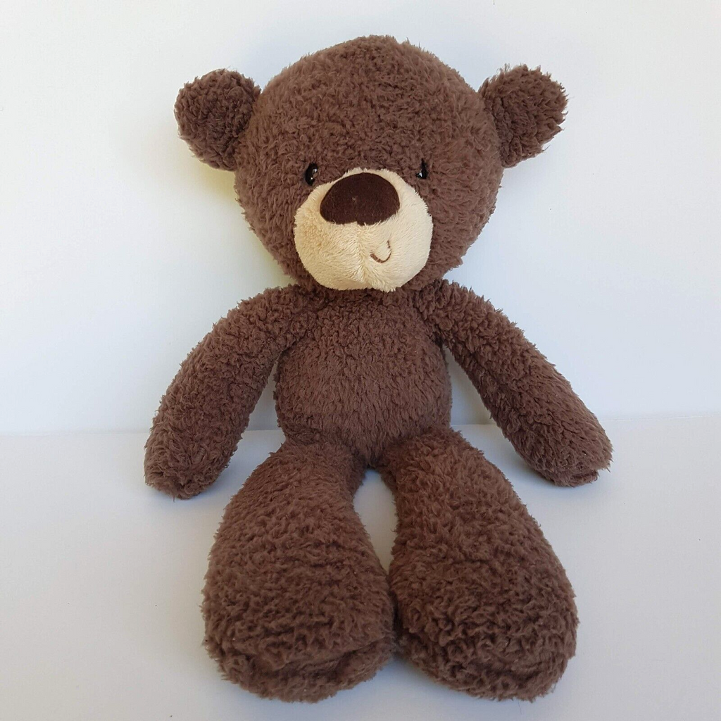 Gund CHOCOLATE FUZZY Teddy Bear Soft Toy Stuffed Animal Cuddly Floppy Brown Cute0