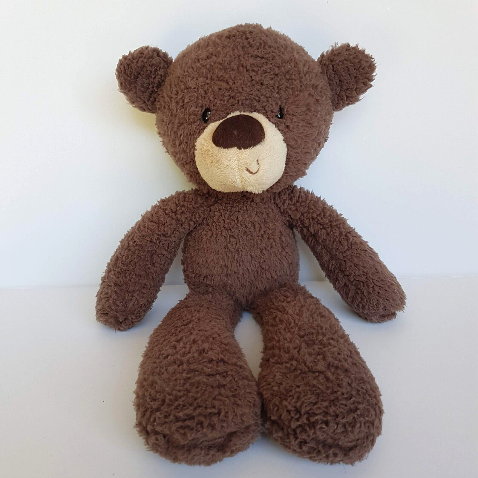 Gund CHOCOLATE FUZZY Teddy Bear Soft Toy Stuffed Animal Cuddly Floppy Brown Cute0