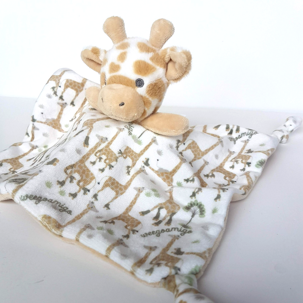 Weego Amigo GIRAFFE Baby Lovey Comforter Security Blanket Baby Sleep Soft Toy2