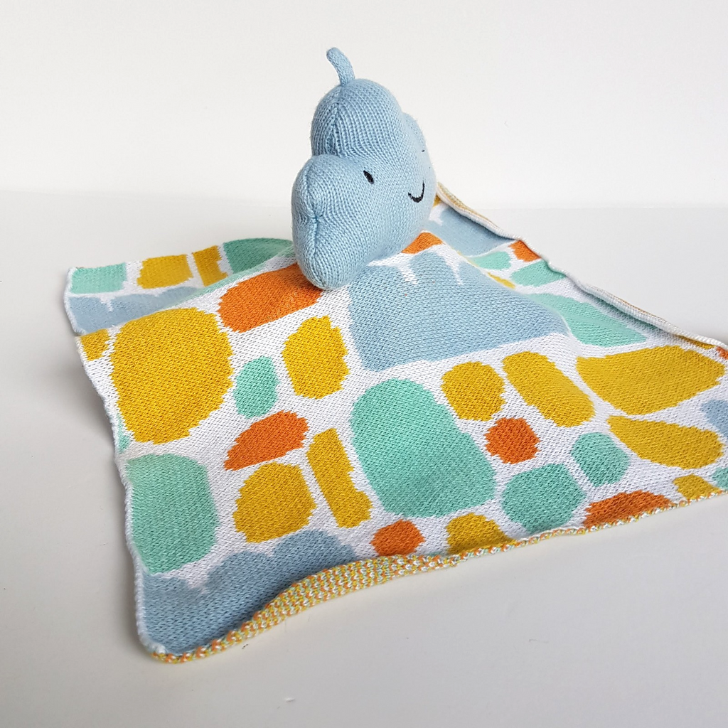 Better World Arts CLOUD LOVEY Knit Plush Soft Toy Comforter Security Blanket Toy4