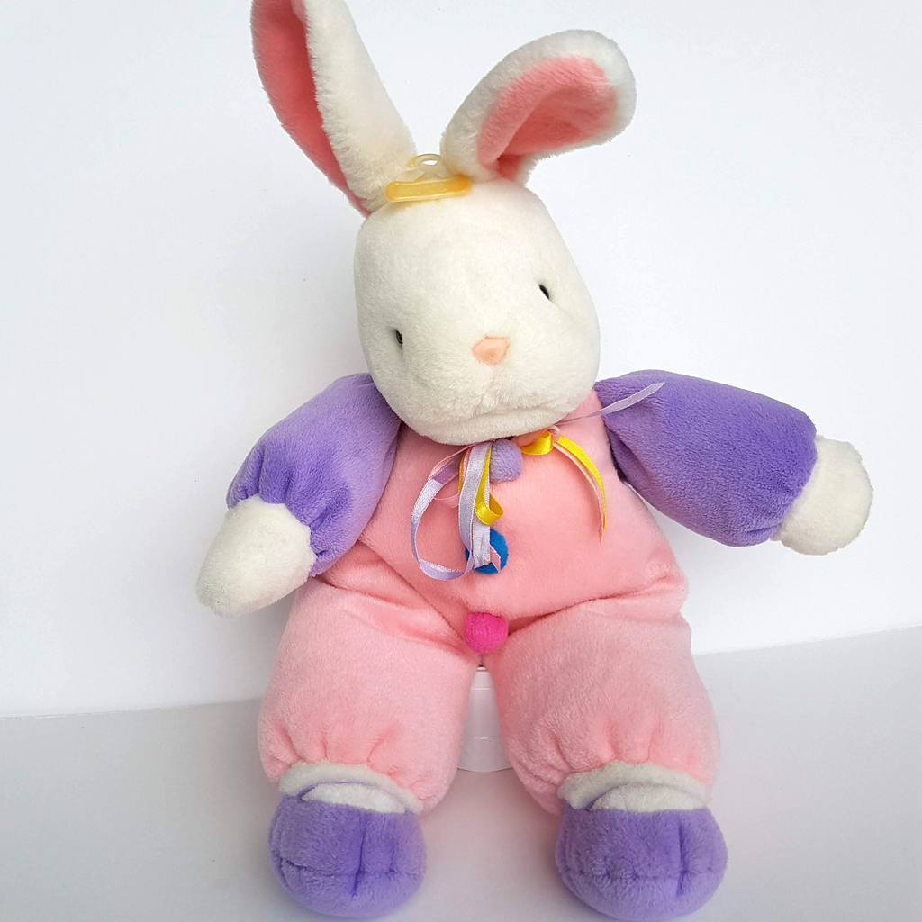 Vintage Lemonwood VELOUR BUNNY 45cm RARE Plush Soft Toy Stuffed Animal Rabbit2