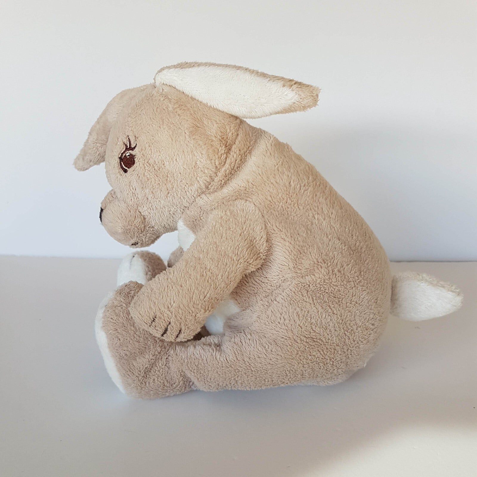 Ikea GOSIG KANIN Bunny Rabbit Grey Sitting Plush Stuffed Animal 21cm Soft Toy5