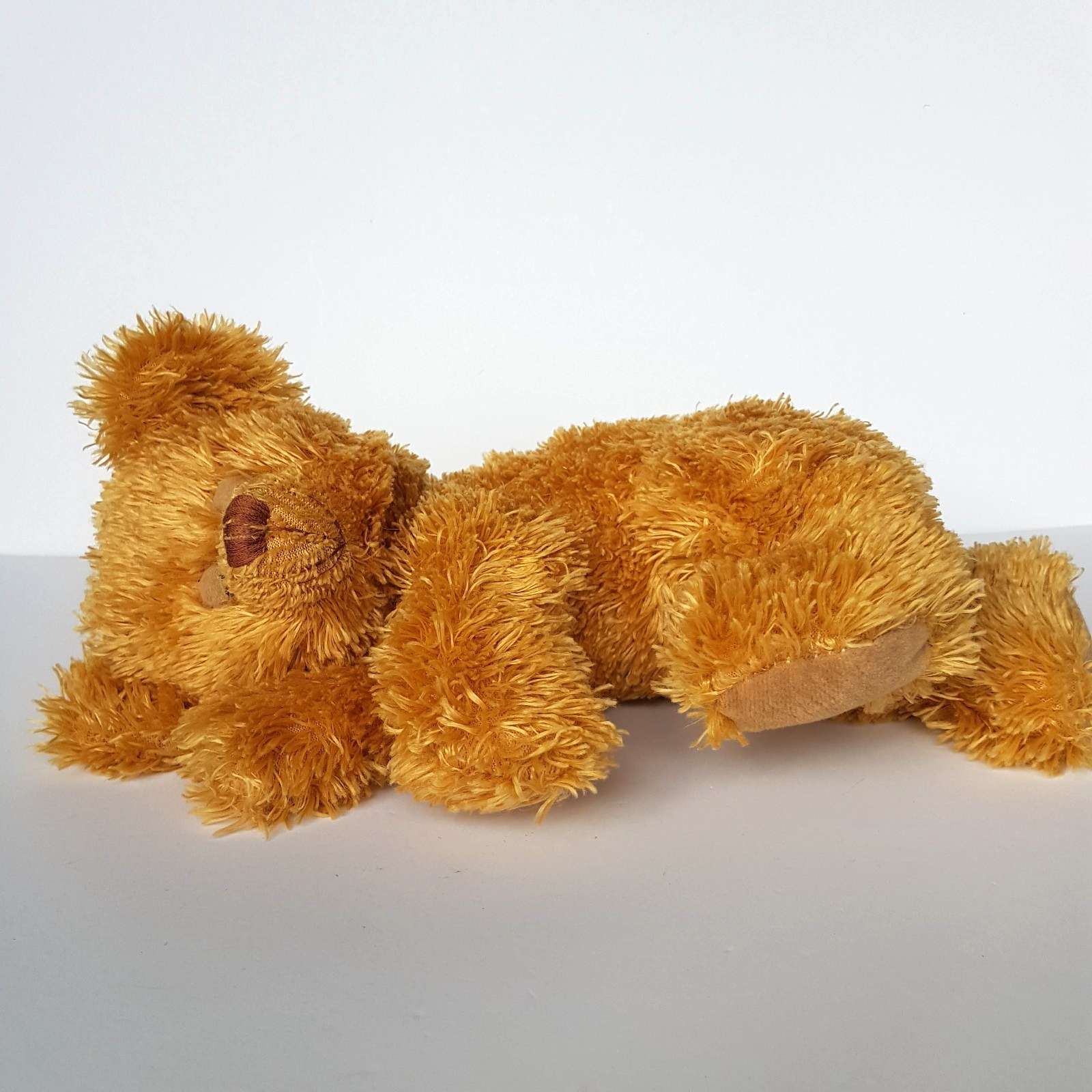 SLEEPY EYE TEDDY Plush Soft Toy 30cm Beanbag Sleeping Stuffed Animal Cuddly Cute4
