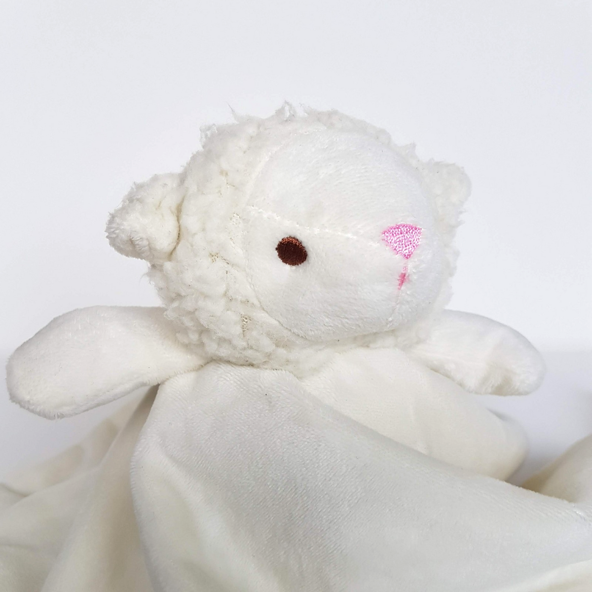 Crevent Oeko Tex LAMB Lovey Plush Security Blanket Comforter Sleep Soft Toy Cute8
