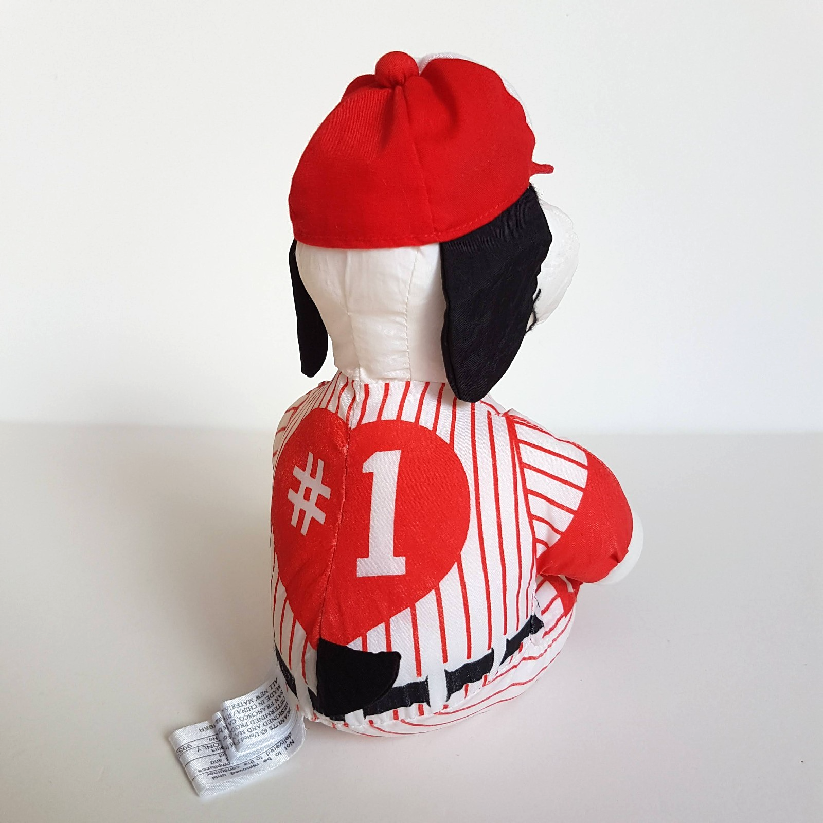 Peanuts SNOOPY WHITMAN'S Baseball DOG Plush 17cm Soft Toy Taffeta Stuffed Animal4