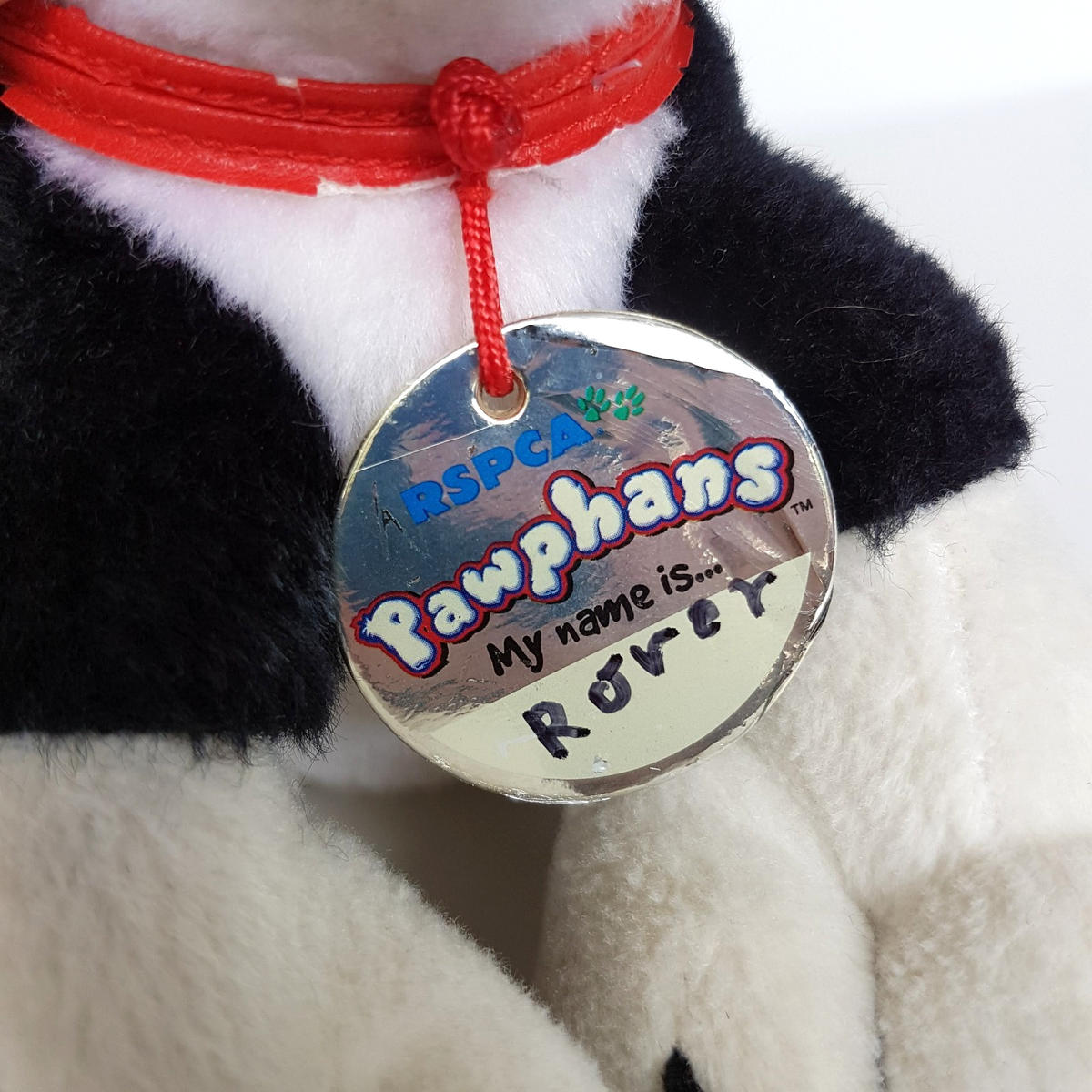 PAWPHANS Border Collie DOG Puppy Plush 24cm Soft Toy Stuffed Animal Black White3