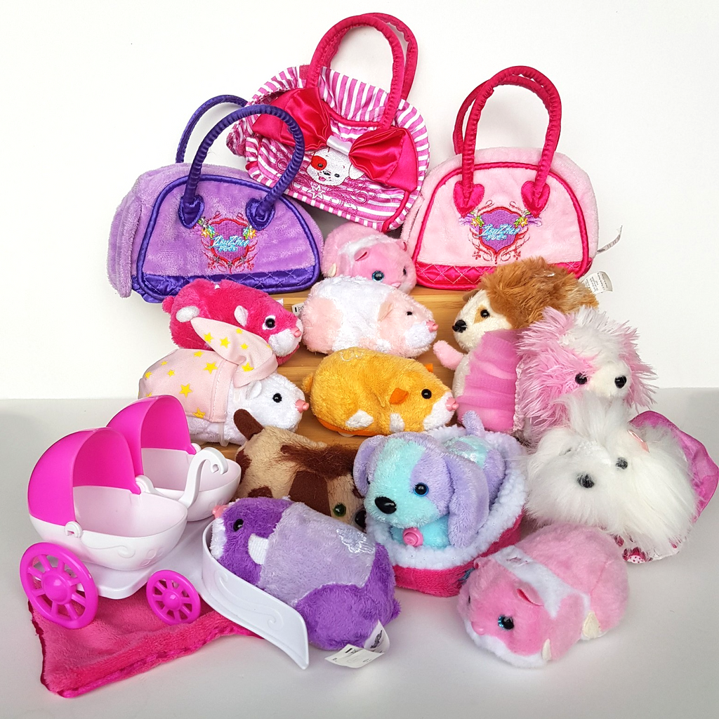Zhu Zhu Pets Hamster BUNDLE LOT Accessories Interactive Toys + Fureal Friends0