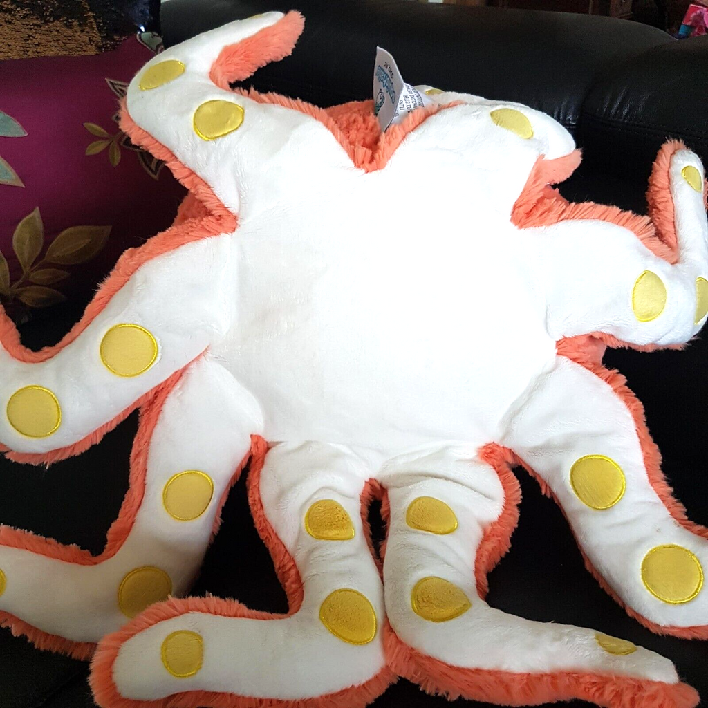 Jumbo Squishable CORAL OCTOPUS Plush PINK Soft Toy Cuddle Pillow Stuffed Animal8