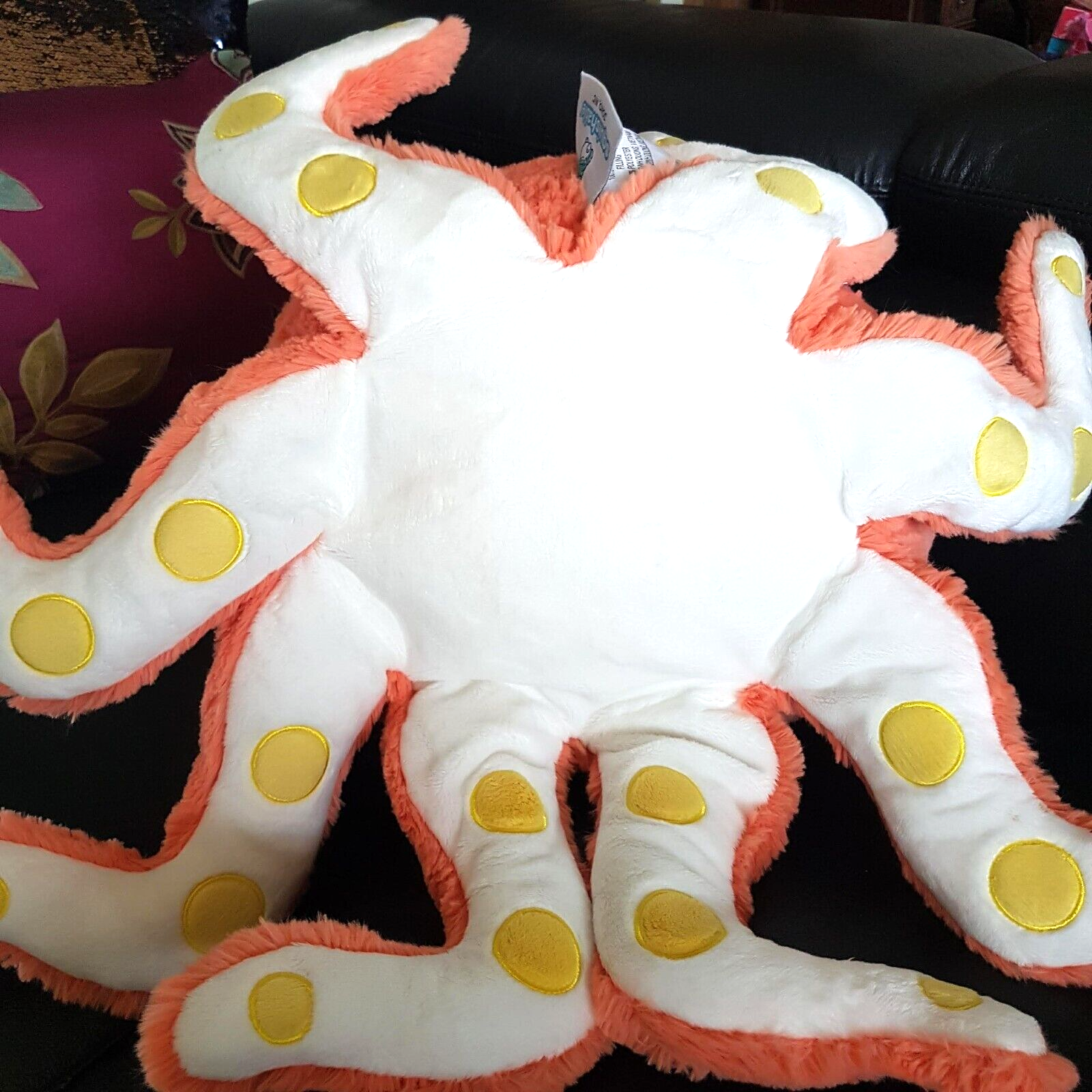 Jumbo Squishable CORAL OCTOPUS Plush PINK Soft Toy Cuddle Pillow Stuffed Animal8