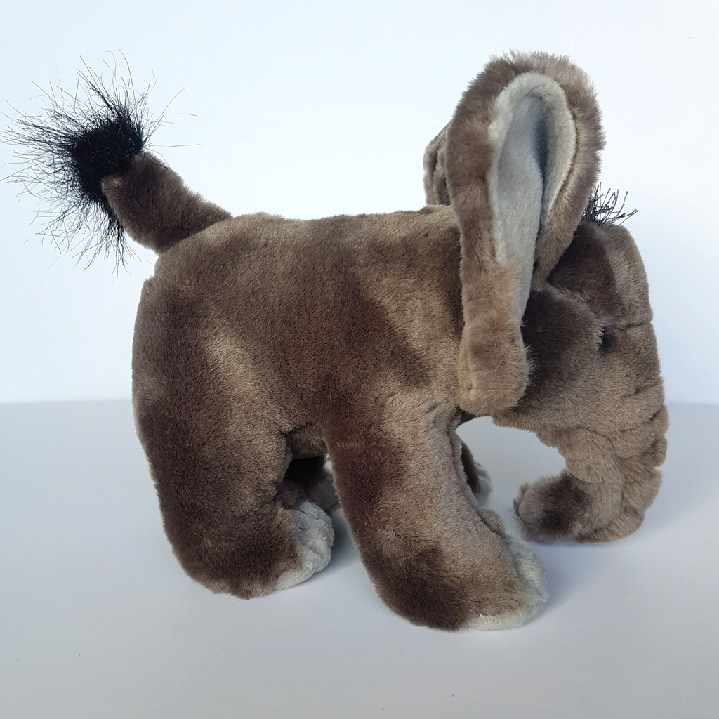Melbourne Zoo BABY ELEPHANT Cuddlekins Plush 15cm Grey Stuffed Animal Soft Toy5