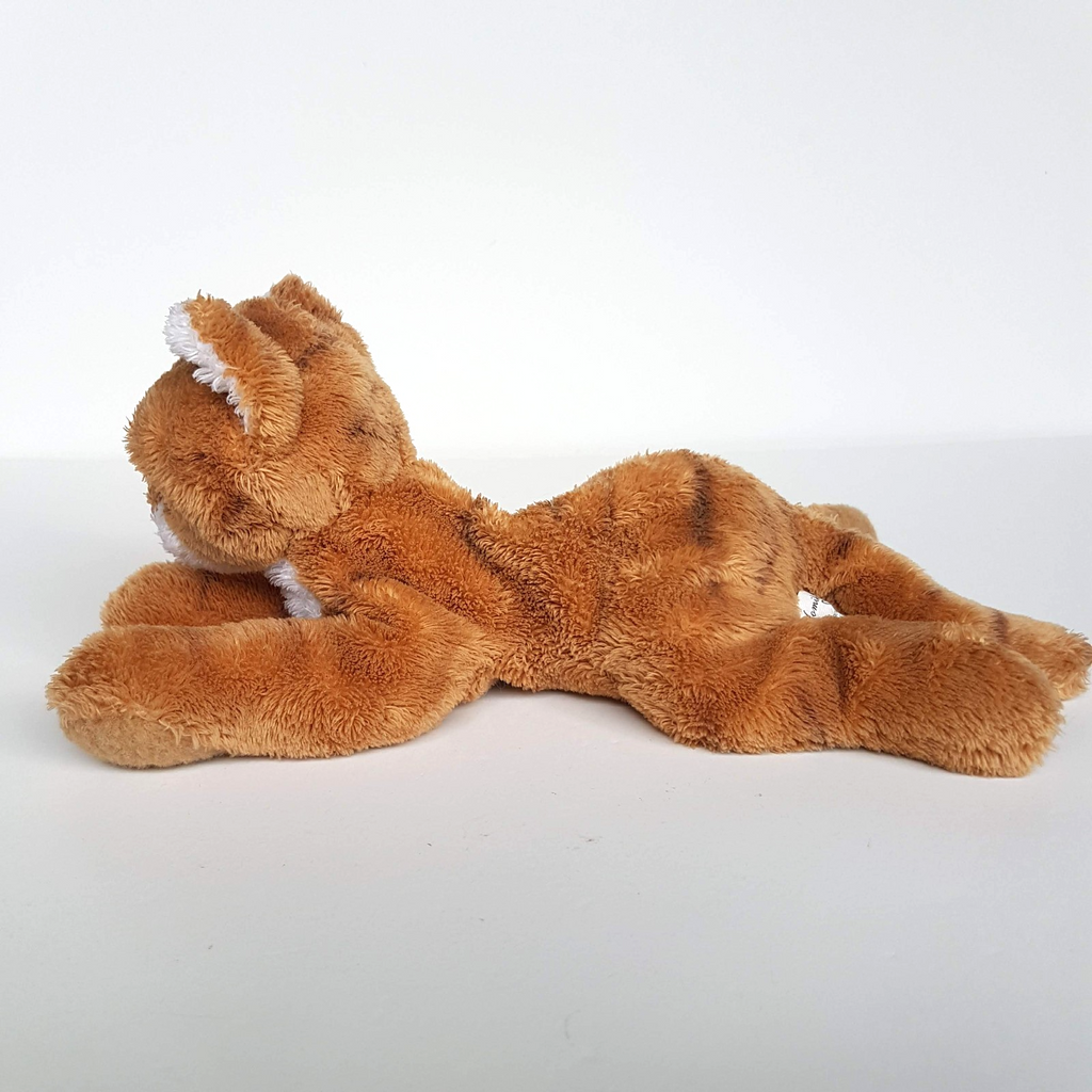 Yomiko Classics FLOPPY GINGER CAT CHRIS Stuffed Animal Soft Toy Floppy Beanbag4