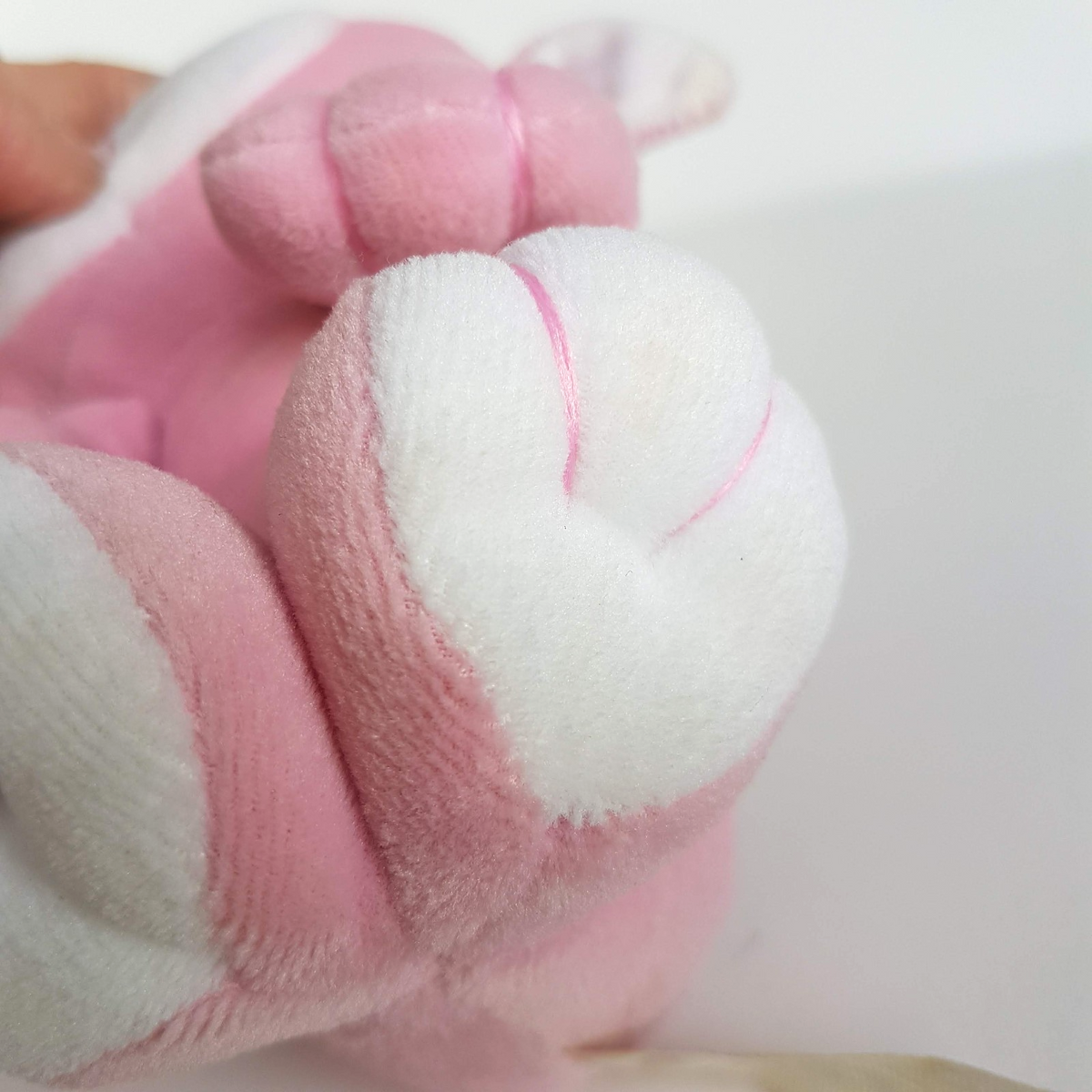 DanDee Vintage VELOUR LAMB Plush Pink Rattle Comforter Soft Toy Stuffed Animal8