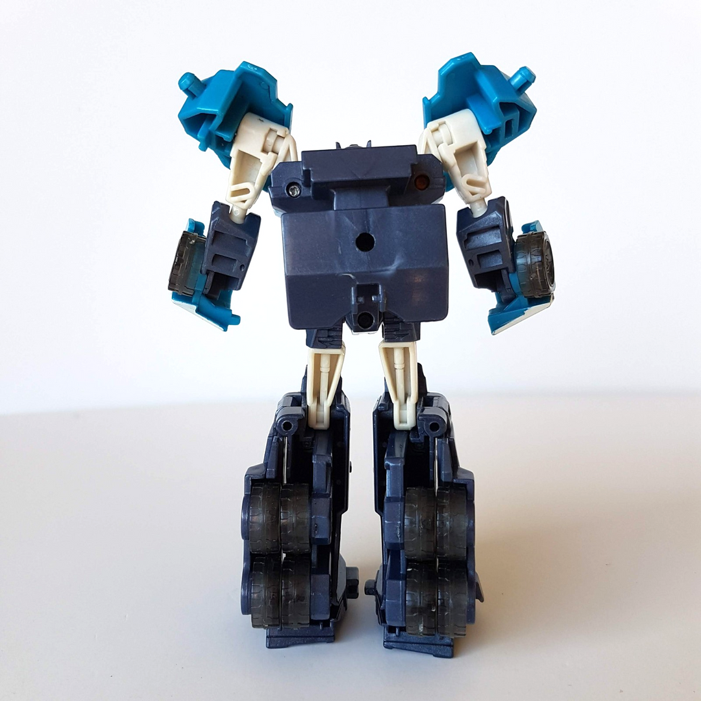Transformers BLIZZARD STRIKE OPTIMUS PRIME Warrior Class Robot Blue Truck Toy6