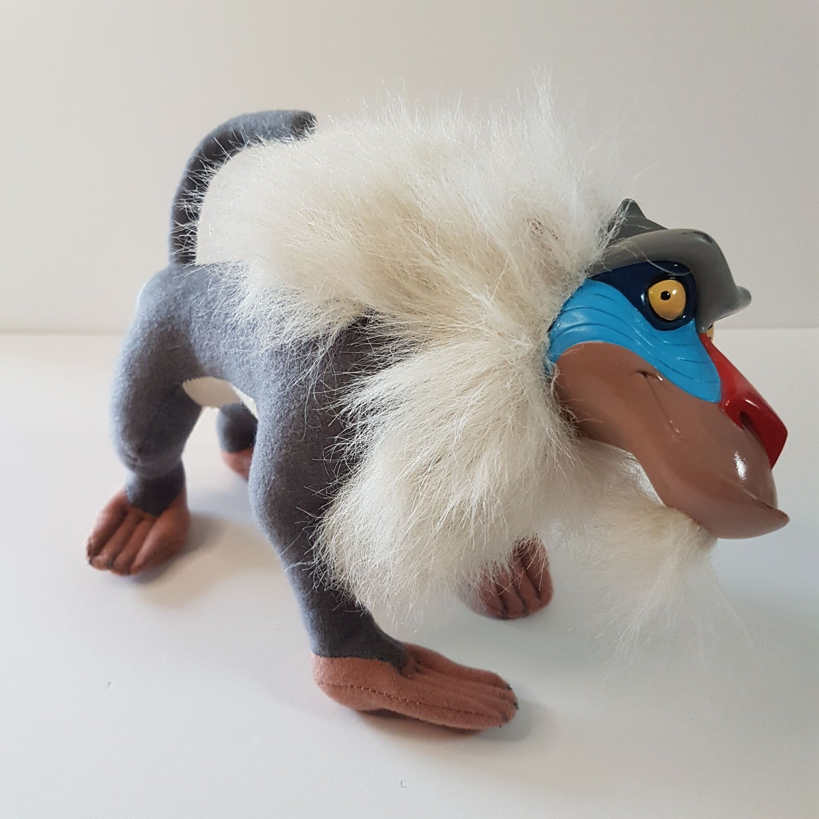 Vintage DISNEY LION KING Toys Applause Vinyl + Plush Rafiki Pumbaa Mufasa Simba19