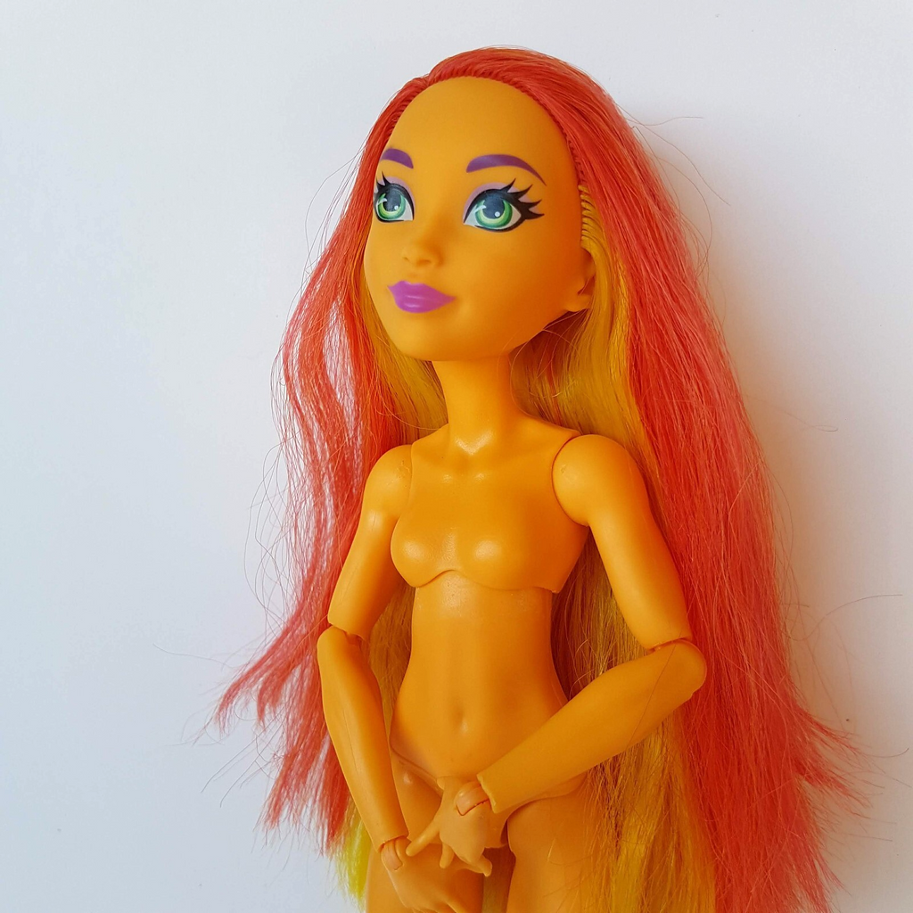 Mattel DC Teen Titans STARFIRE 12" Orange Super Hero Action Figure Fashion Doll1
