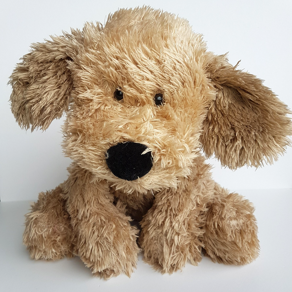 Teddy & Friends SCRUFFY DOG Floppy ADOPT ME 38cm Plush Stuffed Animal Soft Toy0