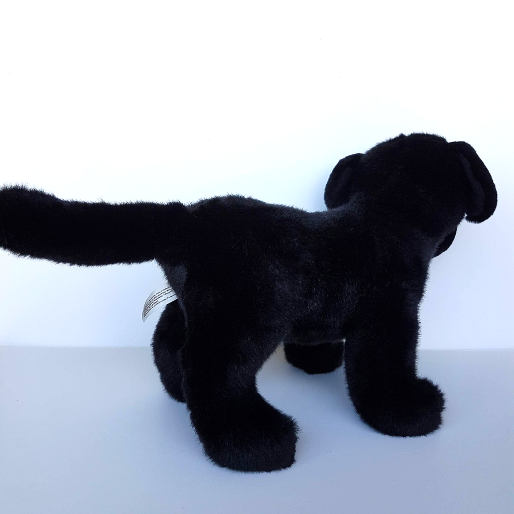 Elk BLACK LABRADOR Dog Puppy Plush KINGS 23cm Stuffed Animal Soft Toy Pet Cuddly5