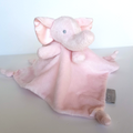 Save Our Sleep PINK ELEPHANT Lovey Plush Security Comforter Sleep Baby Soft Toy0