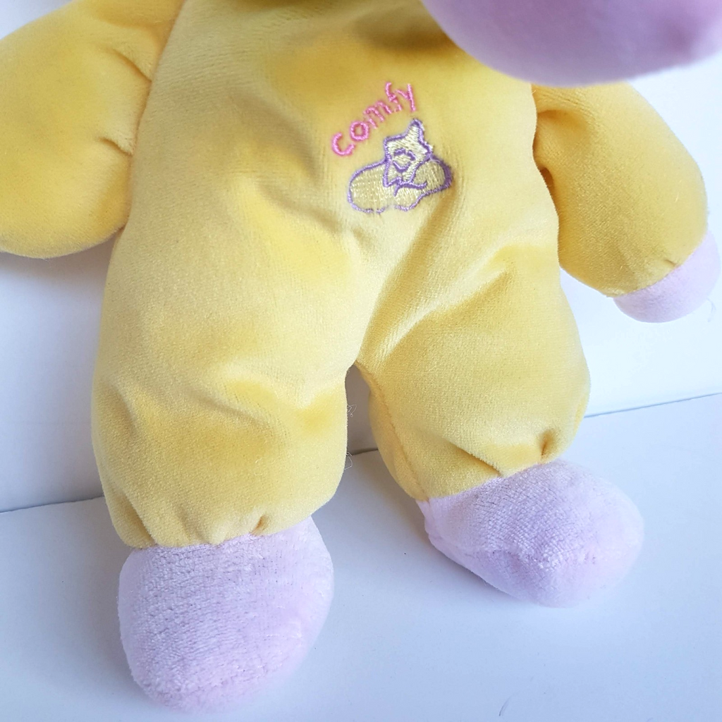 VTG Russ TUSKIE ELEPHANT Velour Lovey Comfy Soft Toy 25cm Plush Stuffed Animal4