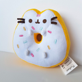PUSHEEN DONUT Cat Plush Soft Toy Stuffed Animal 15cm White Frosting Sprinkles0