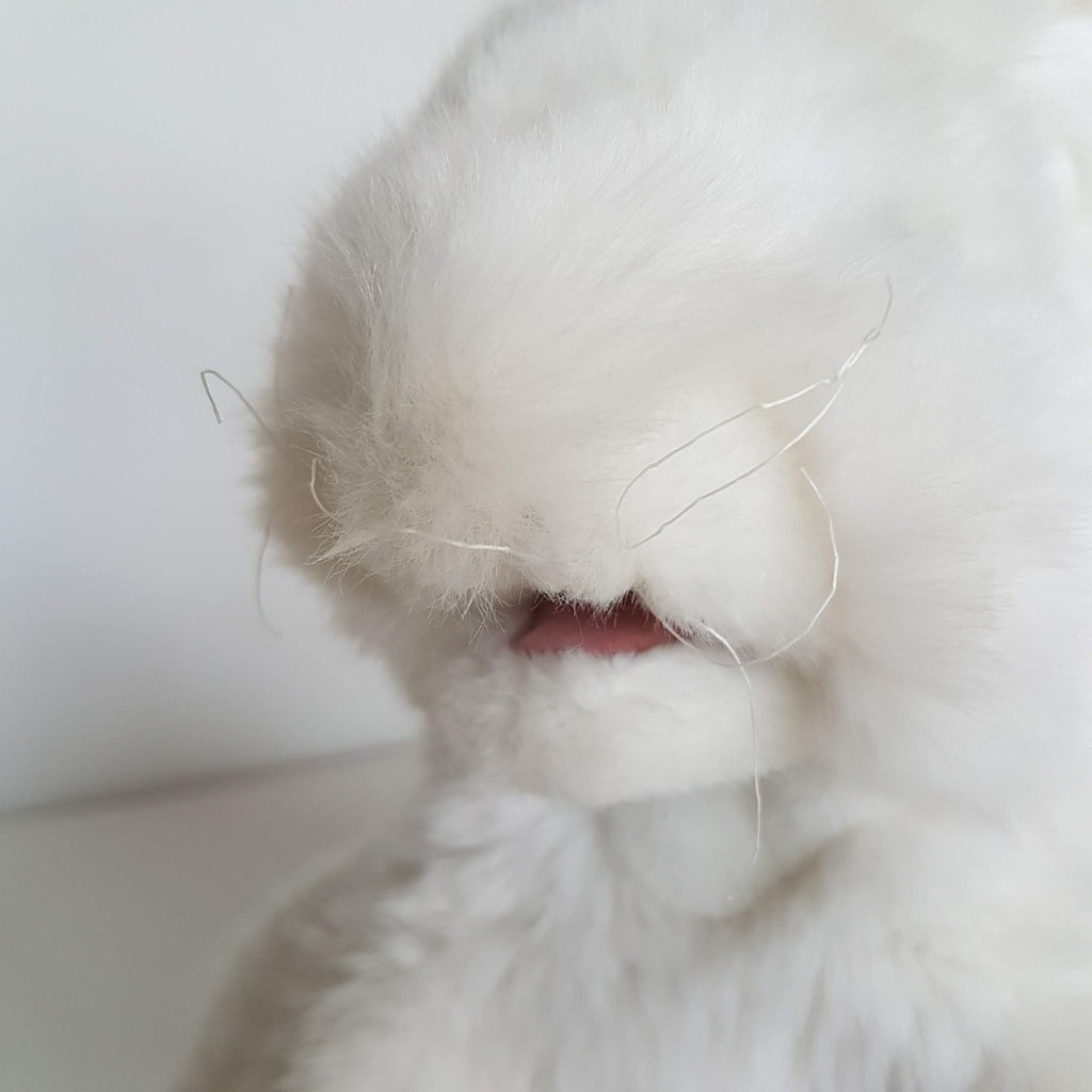 Folkmanis WHITE BUNNY RABBIT PUPPET Plush Stuffed Animal Soft Toy Super Adorable6