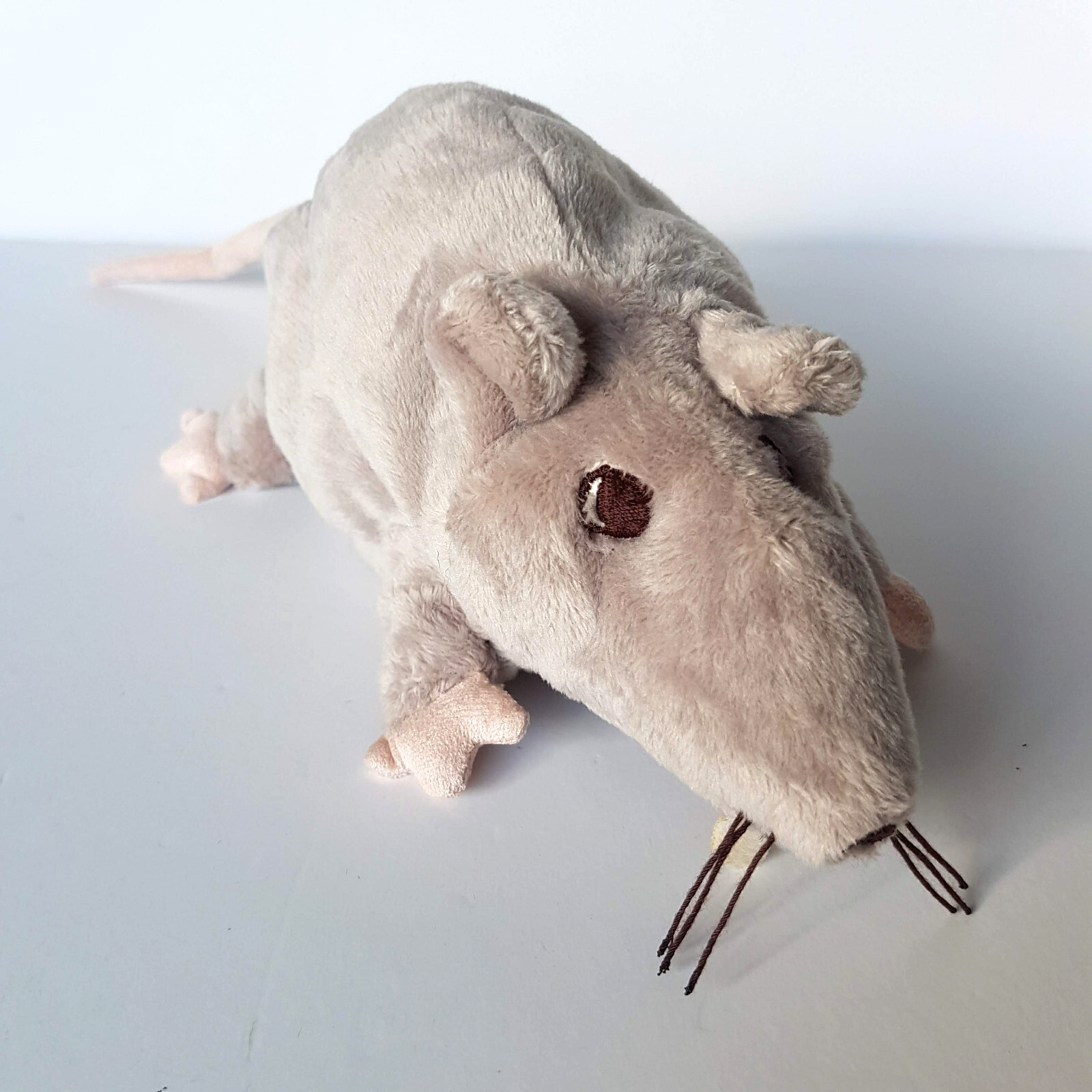 Ikea MINNEN RATTA RAT MOUSE Warm Grey 21cm Plush Stuffed Animal Rodent Soft Toy2