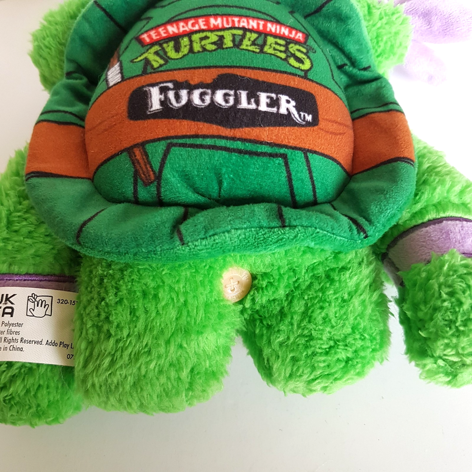 Fuggler TEENAGE MUTANT NINJA TURLE DONATELLO Funny Ugly Monster Plush TMNT Toy7