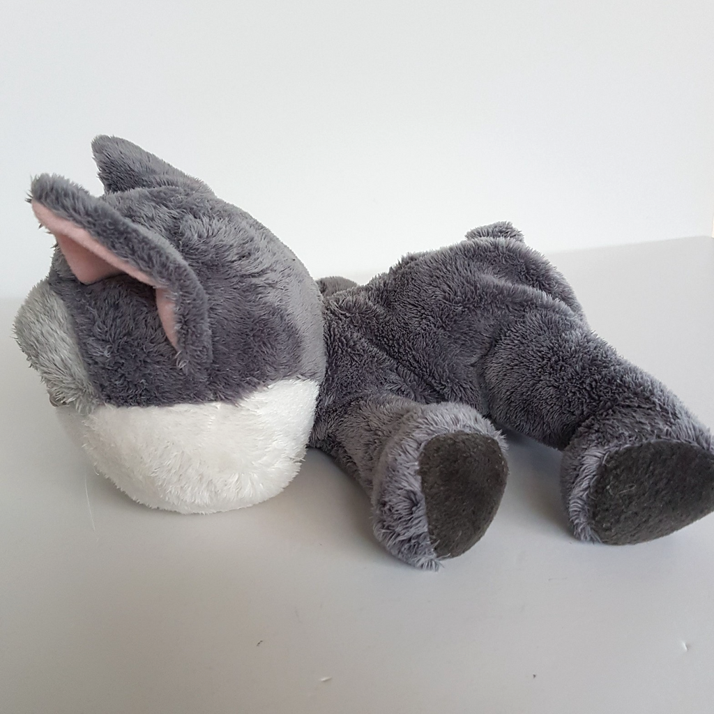 RUSS Lil Peepers GREY CAT KITTEN Plush Stuffed Animal Soft Toy Blue Eyes Pet Toy3