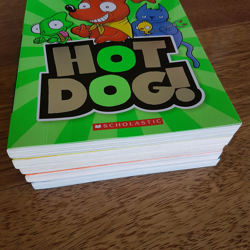 Anh Do HOT DOG Book 1 5 Bundle Lot Kids Fiction Paperback Illustrated Children10