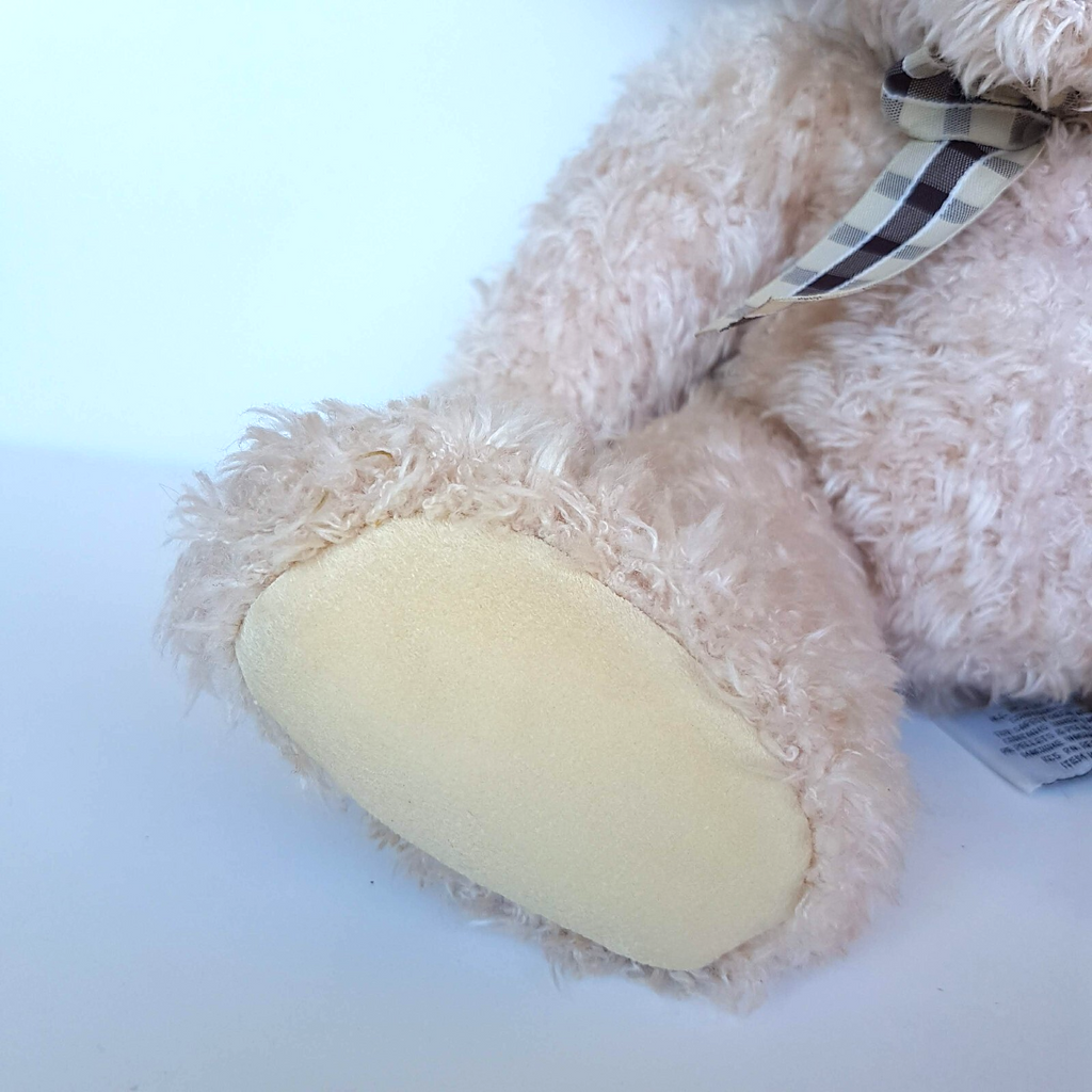 Russ TEDDY BEAR ELIZABETH Plush 33cm Soft Toy Beanbag Stuffed Animal Cute Cream3