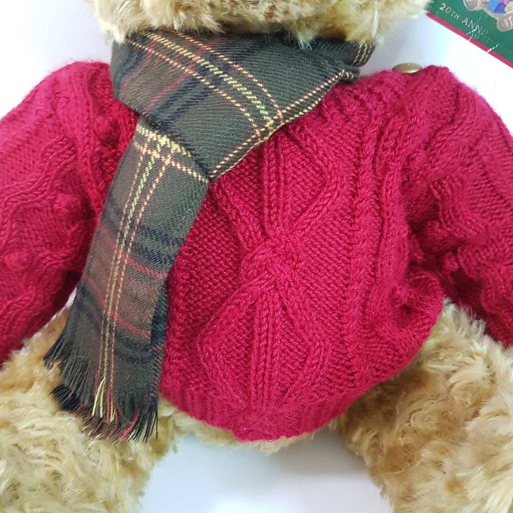 Harrods TEDDY BEAR 20th ANNIVERSARY 2005 Large Collectible Stuffed Animal Toy7