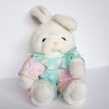 Vintage Tomy LULLABY BUNNY Plush WORKING Light & Sound Soft Toy Brahms' Lullaby0