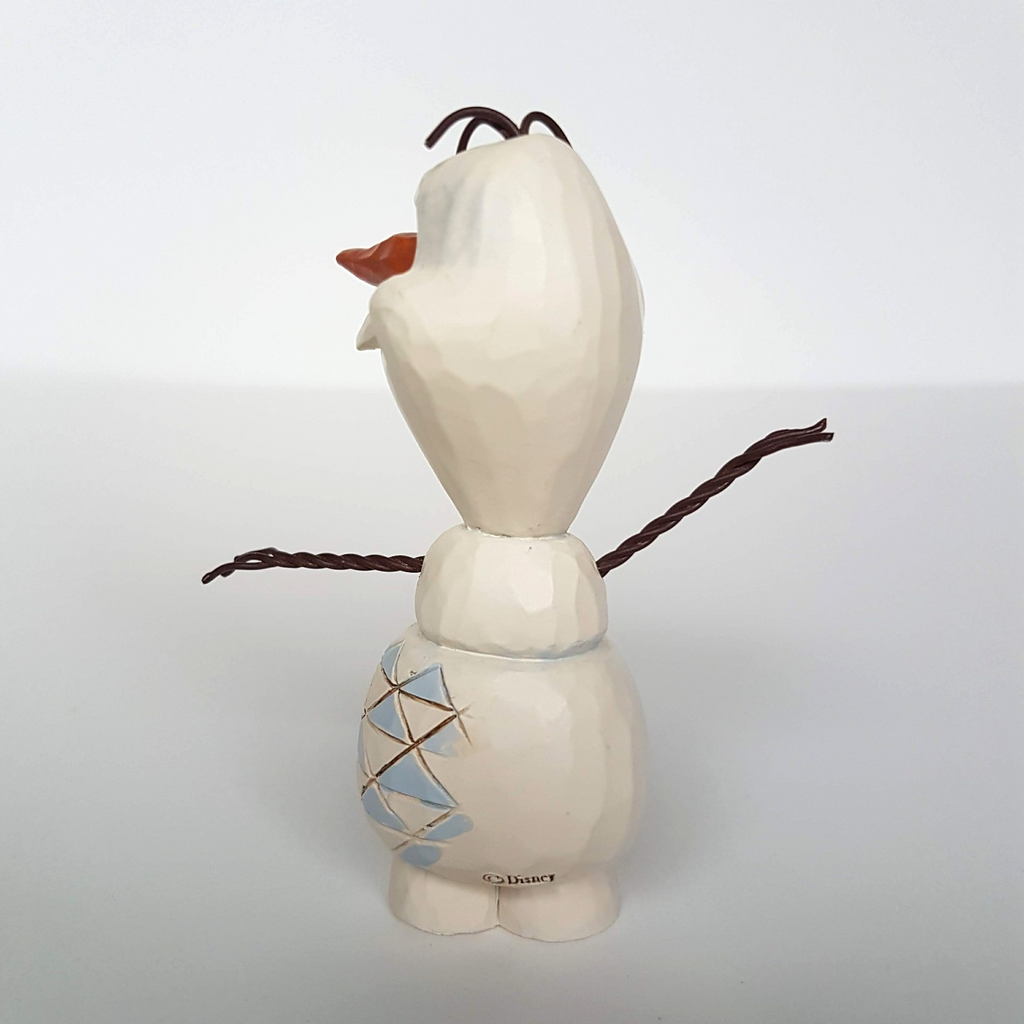Jim Shore FROZEN YOUNG OLAF Figure Retired Disney Traditions 8.5cm Rare HTF Snow3