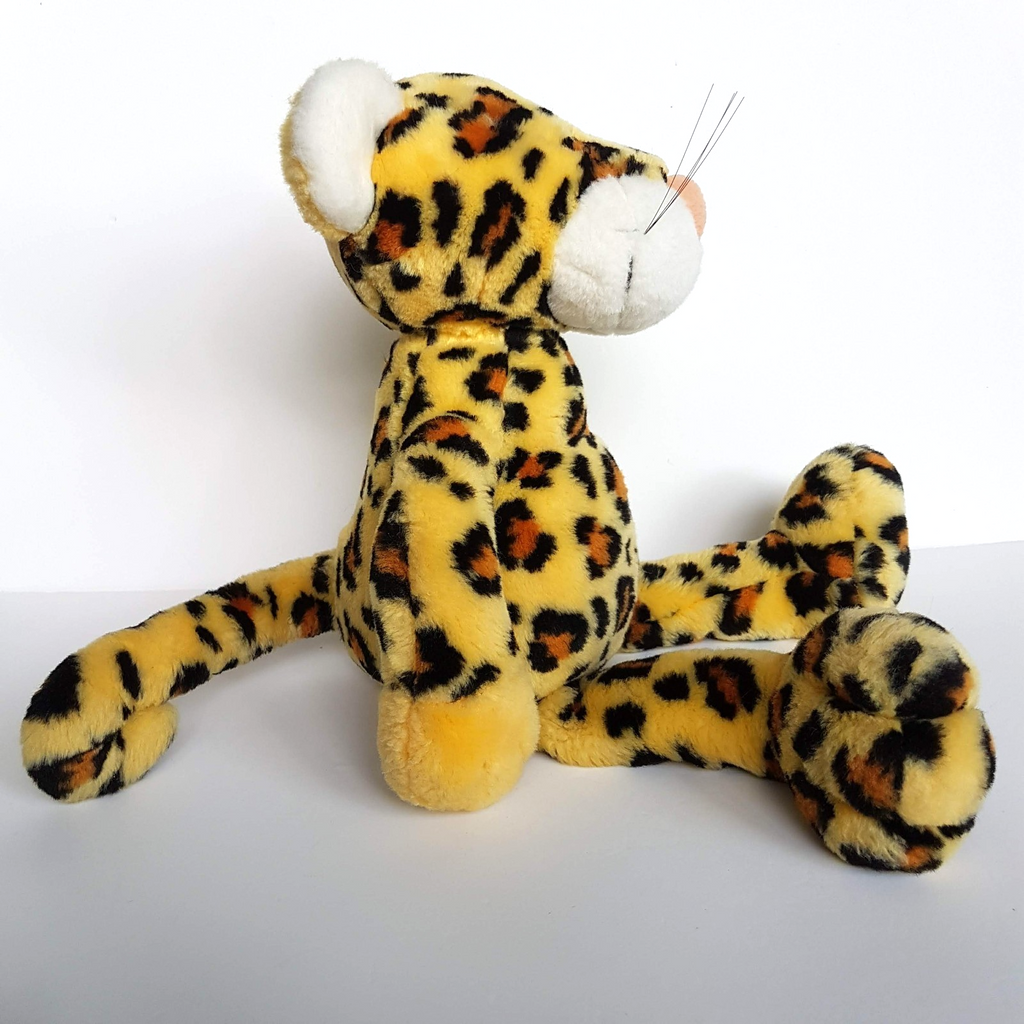 Nici YELLOW JAGUAR Wild Cat Plush + KEYCHAIN Key Ring Stuffed Animal Soft Toy11